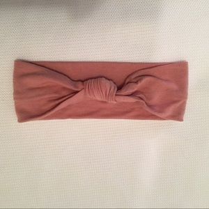 Brand new handmade pink knotted headband Newborn